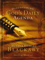 Discovering God's Daily Agenda