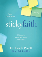 Sticky Faith Teen Curriculum: 10 Lessons to Nurture Faith Beyond High School