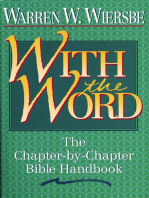 With the Word: The Chapter-by-Chapter Bible Handbook