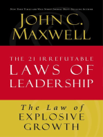 The Law of Explosive Growth