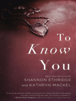 To Know You