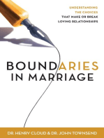 Boundaries in Marriage: Understanding the Choices That Make or Break Loving Relationships