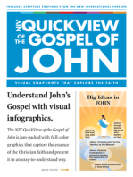 NIV, QuickView of the Gospel of John