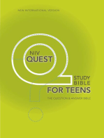 NIV, Quest Bible for Teens
