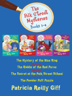 The Polk Street Mysteries Books 1–4: The Mystery of the Blue Ring, The Riddle of the Red Purse, The Secret at the Polk Street School, and The Powder Puff Puzzle