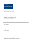 Monetary Policy Frameworks in Asia: Experience, Lessons, and Issues
