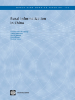 Rural Informatization in China