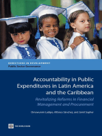 Accountability in Public Expenditures in Latin America and the Caribbean:Revitalizing Reforms in Financial Management and Procurement