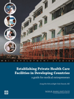 Establishing Private Health Care Facilities in Developing Countries