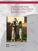 Zambia Health Sector Public Expenditure Review