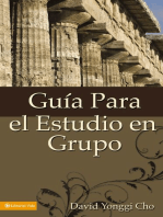 Guía para el estudio en grupo