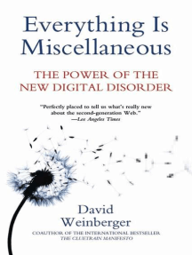 Read Everything Is Miscellaneous Online By David Weinberger Books