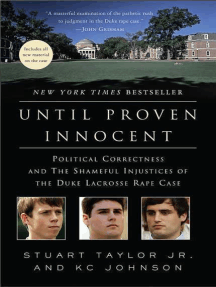 Until Proven Innocent by Stuart Taylor, Jr., K. C. Johnson - Ebook ...