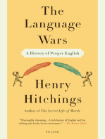 The Language Wars: A History of Proper English