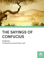 The Sayings Of Confucius