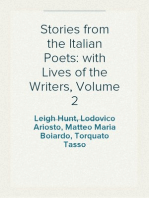 Stories from the Italian Poets: with Lives of the Writers, Volume 2