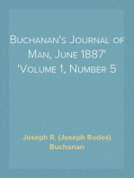 Buchanan's Journal of Man, June 1887
Volume 1, Number 5