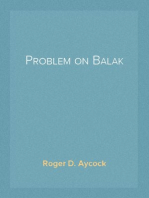 Problem on Balak