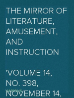 The Mirror of Literature, Amusement, and Instruction
Volume 14, No. 398, November 14, 1829