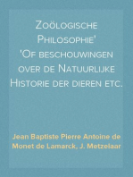 Zoölogische Philosophie
Of beschouwingen over de Natuurlijke Historie der dieren etc.