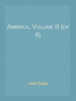 America, Volume III (of 6)