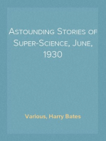 Astounding Stories of Super-Science, June, 1930