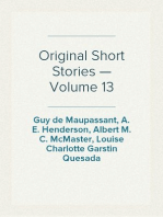 Original Short Stories — Volume 13