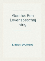 Goethe: Een Levensbeschrijving