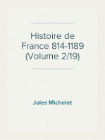 Histoire de France 814-1189 (Volume 2/19)