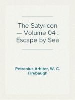 The Satyricon — Volume 04 : Escape by Sea
