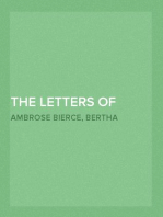 The Letters of Ambrose Bierce
With a Memoir by George Sterling