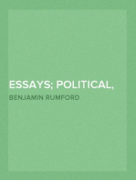 Essays; Political, Economical, and Philosophical — Volume 1
