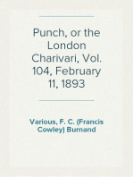 Punch, or the London Charivari, Vol. 104, February 11, 1893