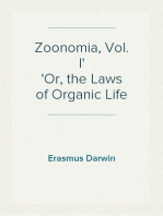 Zoonomia, Vol. I
Or, the Laws of Organic Life