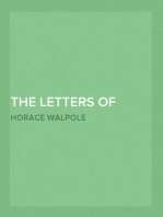 The Letters of Horace Walpole, Earl of Orford — Volume 4
