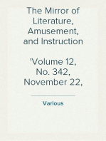 The Mirror of Literature, Amusement, and Instruction
Volume 12, No. 342, November 22, 1828