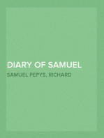 Diary of Samuel Pepys — Volume 21