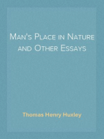 Man's Place in Nature and Other Essays