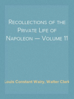 Recollections of the Private Life of Napoleon — Volume 11