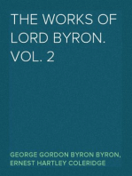 The Works of Lord Byron. Vol. 2