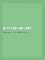 Broken Bread
from an Evangelist's Wallet
