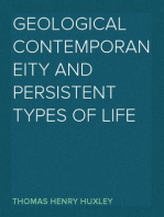 Geological Contemporaneity and Persistent Types of Life