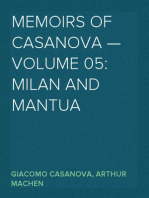 Memoirs of Casanova — Volume 05: Milan and Mantua