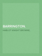 Barrington. Volume I (of II)