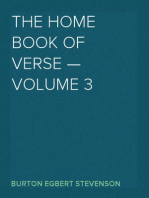 The Home Book of Verse — Volume 3