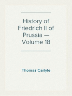 History of Friedrich II of Prussia — Volume 18