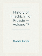 History of Friedrich II of Prussia — Volume 17