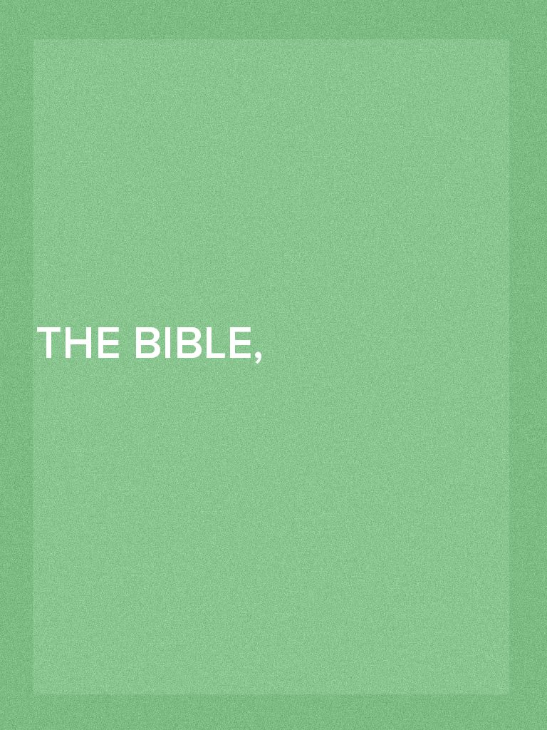 The Bible, Douay-Rheims, Book 05: Deuteronomy The Challoner Revision by ...