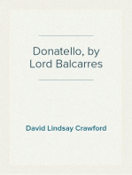 Donatello, by Lord Balcarres