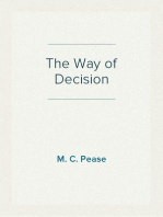 The Way of Decision